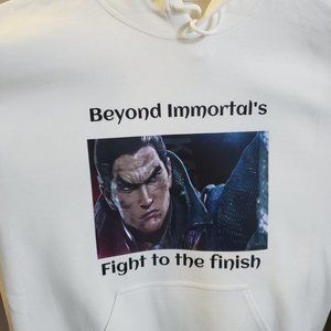 Anime Sweater Hoodie White.